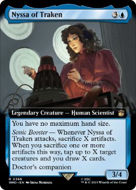 [366]【EN】■拡張アート■トラケンのニッサ/Nyssa of Traken【WHO】[R][青]