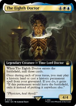 [410]【EN】■拡張アート■８代目ドクター/The Eighth Doctor【WHO】[R][多色]