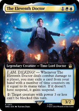 [411]【EN】■拡張アート■11代目ドクター/The Eleventh Doctor【WHO】[R][多色]