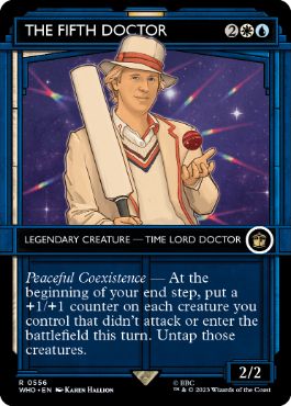 [556]【EN】■ショーケース■５代目ドクター/The Fifth Doctor【WHO】[R][多色]