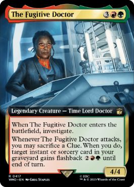 [417]【EN】■拡張アート■逃亡ドクター/The Fugitive Doctor【WHO】[R][多色]