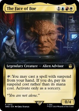 [412]【EN】■拡張アート■フェイス・オブ・ボー/The Face of Boe【WHO】[R][多色]
