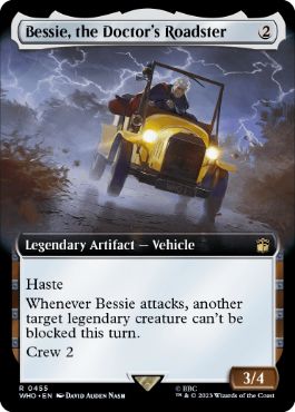 [455]【EN】■拡張アート■ドクターのロードスター、ベッシー/Bessie, the Doctor's Roadster【WHO】[R][茶]