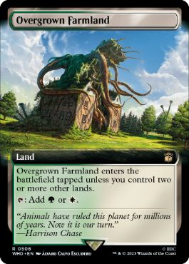 [506]【EN】■拡張アート■草茂る農地/Overgrown Farmland【WHO】[R][土地]