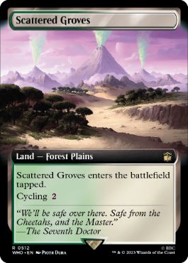 [512]【EN】■拡張アート■まばらな木立ち/Scattered Groves【WHO】[R][土地]