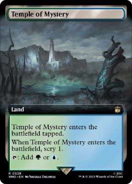 [528]【EN】■拡張アート■神秘の神殿/Temple of Mystery【WHO】[R][土地]