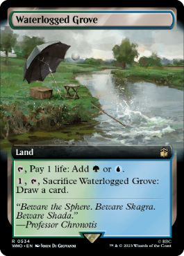 [534]【EN】■拡張アート■冠水樹林帯/Waterlogged Grove【WHO】[R][土地]