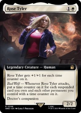 [346]【EN】【FOIL】■拡張アート■ローズ・タイラー/Rose Tyler【WHO】[R][白]