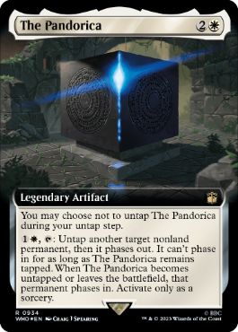 [934]【EN】【サージFOIL】■拡張アート■パンドリカ/The Pandorica【WHO】[R][白]