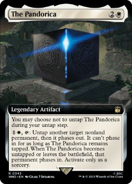 [343]【EN】【FOIL】■拡張アート■パンドリカ/The Pandorica【WHO】[R][白]