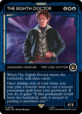 [559]【EN】【FOIL】■ショーケース■８代目ドクター/The Eighth Doctor【WHO】[R][多色]