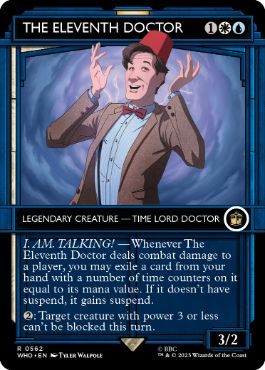 [562]【EN】【FOIL】■ショーケース■11代目ドクター/The Eleventh Doctor【WHO】[R][多色]