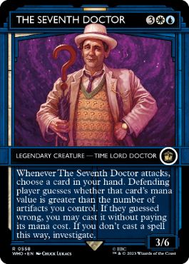 [558]【EN】【FOIL】■ショーケース■７代目ドクター/The Seventh Doctor【WHO】[R][多色]