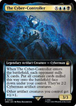 [405]【EN】【FOIL】■拡張アート■サイバーコントローラー/The Cyber-Controller【WHO】[R][多色]