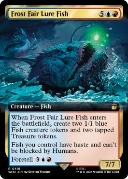 [416]【EN】【FOIL】■拡張アート■フロストフェアのチョウチンアンコウ/Frost Fair Lure Fish【WHO】[R][多色]