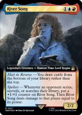 [1027]【EN】【サージFOIL】■拡張アート■リヴァー・ソング/River Song【WHO】[R][多色]