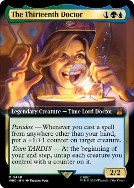 [448]【EN】【FOIL】■拡張アート■13代目ドクター/The Thirteenth Doctor【WHO】[M][多色]