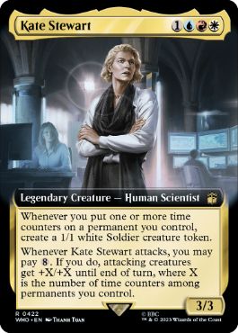 [422]【EN】【FOIL】■拡張アート■ケイト・スチュワート/Kate Stewart【WHO】[R][多色]