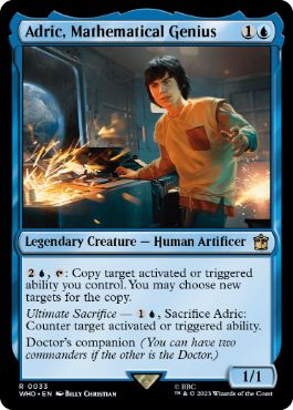[033]【EN】数学の天才、アドリック/Adric, Mathematical Genius【WHO】[R][青]