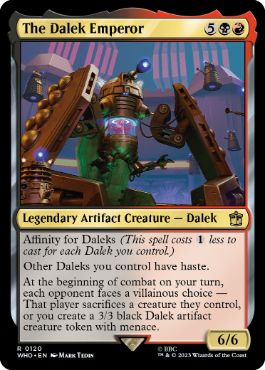 [120]【EN】皇帝ダーレク/The Dalek Emperor【WHO】[R][多色]