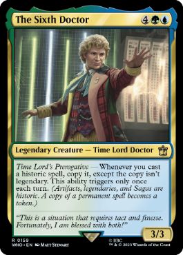 [159]【EN】６代目ドクター/The Sixth Doctor【WHO】[R][多色]