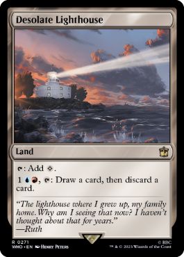 [271]【EN】僻地の灯台/Desolate Lighthouse【WHO】[R][土地]