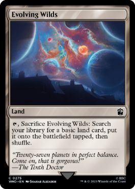 [275]【EN】進化する未開地/Evolving Wilds【WHO】[C][土地]