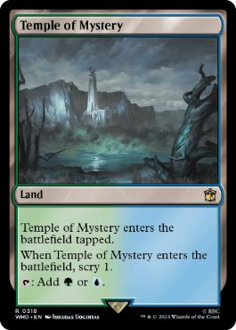 [318]【EN】神秘の神殿/Temple of Mystery【WHO】[R][土地]