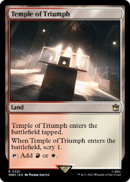 [321]【EN】凱旋の神殿/Temple of Triumph【WHO】[R][土地]