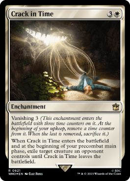 [621]【EN】【サージFOIL】時の裂け目/Crack in Time【WHO】[R][白]