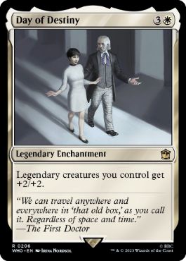 [206]【EN】【FOIL】運命の日/Day of Destiny【WHO】[R][白]