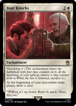 [020]【EN】【FOIL】４回のノック/Four Knocks【WHO】[R][白]