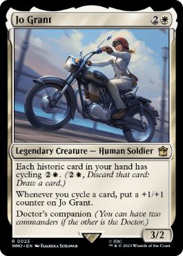 [023]【EN】【FOIL】ジョー・グラント/Jo Grant【WHO】[R][白]