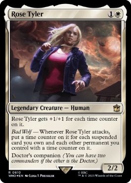 [610]【EN】【サージFOIL】ローズ・タイラー/Rose Tyler【WHO】[R][白]