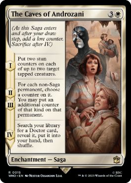 [015]【EN】【FOIL】アンドロザーニの洞窟/The Caves of Androzani【WHO】[R][白]