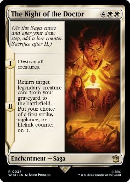 [024]【EN】【FOIL】ドクター前夜/The Night of the Doctor【WHO】[R][白]