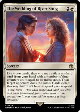 [636]【EN】【サージFOIL】リヴァー・ソングの結婚式/The Wedding of River Song【WHO】[R][白]