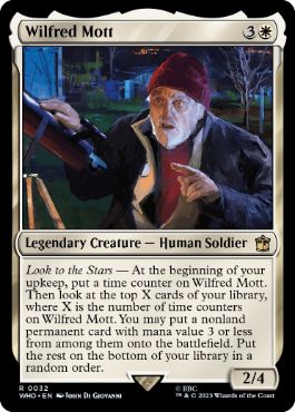 [032]【EN】【FOIL】ウィルフレッド・モット/Wilfred Mott【WHO】[R][白]