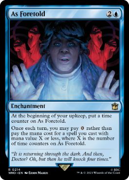[214]【EN】【FOIL】予言により/As Foretold【WHO】[R][青]
