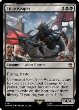 [071]【EN】【FOIL】タイムリーパー/Time Reaper【WHO】[R][黒]