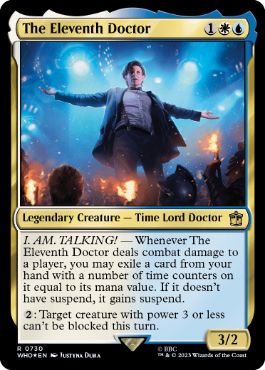 [730]【EN】【サージFOIL】11代目ドクター/The Eleventh Doctor【WHO】[R][多色]