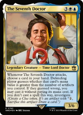 [763]【EN】【サージFOIL】７代目ドクター/The Seventh Doctor【WHO】[R][多色]
