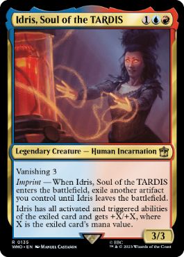 [135]【EN】【FOIL】ターディスの魂、イドリス/Idris, Soul of the TARDIS【WHO】[R][多色]