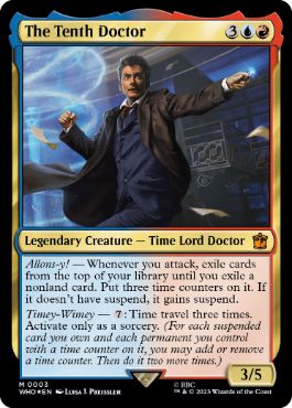[003]【EN】【FOIL】10代目ドクター/The Tenth Doctor【WHO】[M][多色]