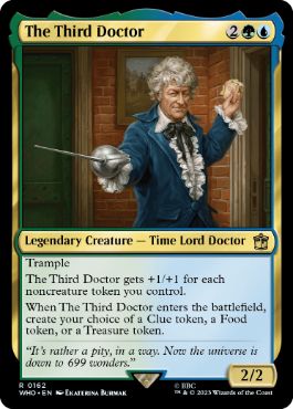 [162]【EN】【FOIL】３代目ドクター/The Third Doctor【WHO】[R][多色]
