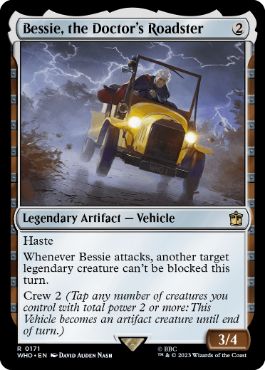 [171]【EN】【FOIL】ドクターのロードスター、ベッシー/Bessie, the Doctor's Roadster【WHO】[R][茶]