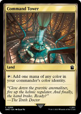 [264]【EN】【FOIL】統率の塔/Command Tower【WHO】[C][土地]