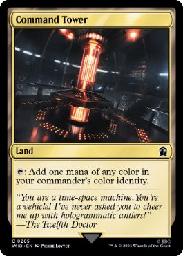 [265]【EN】【FOIL】統率の塔/Command Tower【WHO】[C][土地]