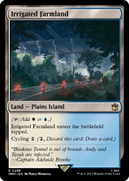 [288]【EN】【FOIL】灌漑農地/Irrigated Farmland【WHO】[R][土地]
