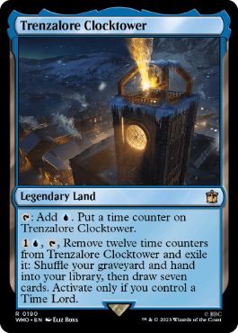 [190]【EN】【FOIL】トレンザロアの時計塔/Trenzalore Clocktower【WHO】[R][土地]
